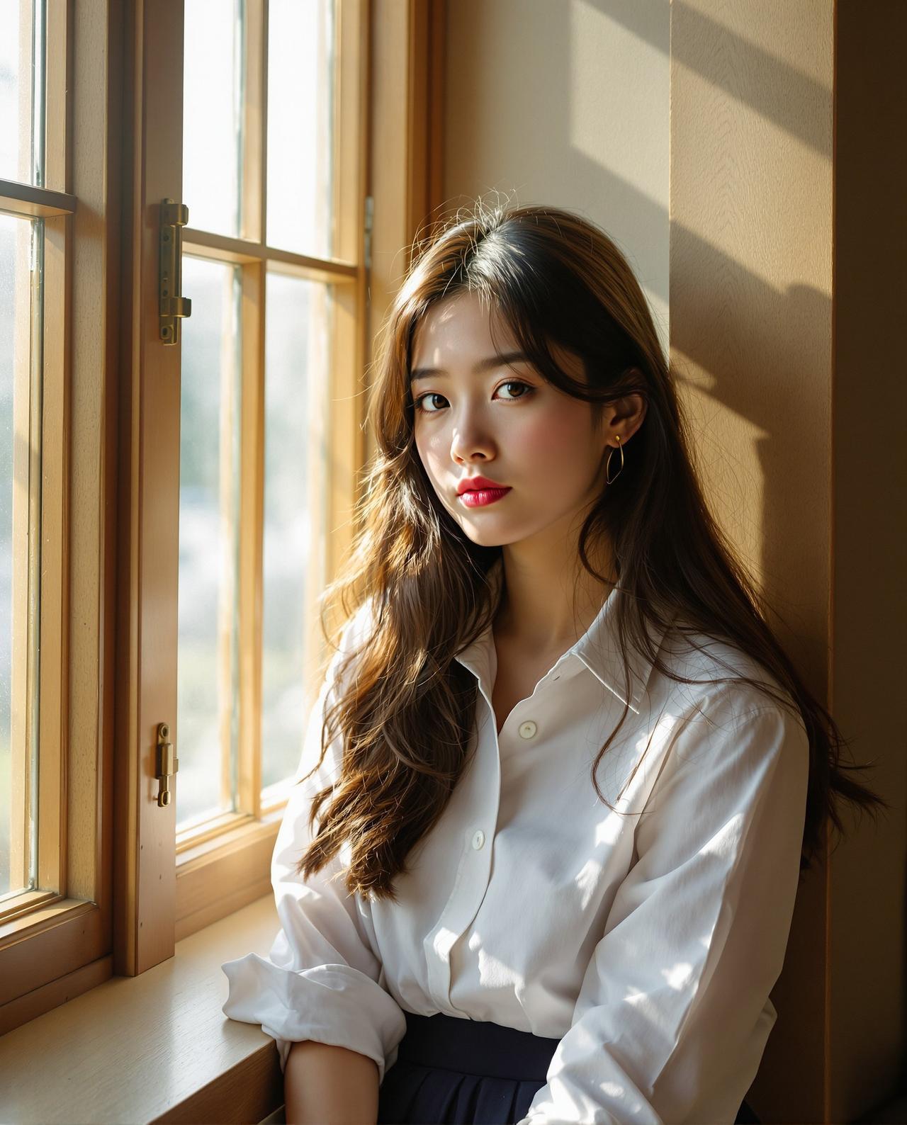 教室窗边 - 校园写真 - 福利姬cos唯美写真